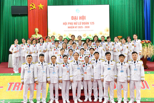 Đại hội Hội Phụ nữ Lữ đoàn 125, Vùng 2 Hải quân nhiệm kỳ 2025-2030