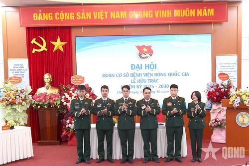 Đại hội Đoàn cơ sở Bệnh viện Bỏng Quốc gia Lê Hữu Trác nhiệm kỳ 2025 – 2030