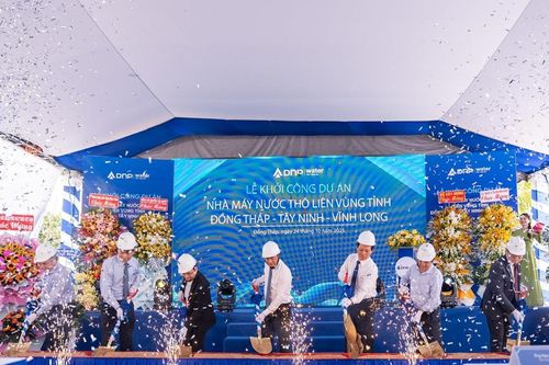 Khởi công dự án nhà máy nước thô liên vùng đầu tiên tại Việt Nam