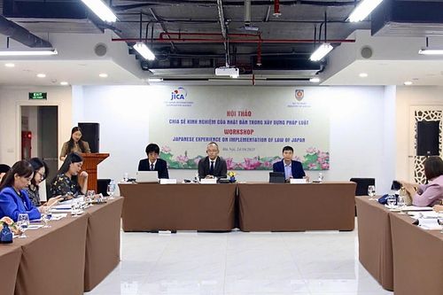 Việt Nam – Nhật Bản hợp tác thúc đẩy chuyên nghiệp hóa công tác xây dựng pháp luật