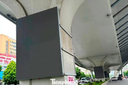 Gầm cầu cạn Vành đai 2 Hà Nội sẽ treo 250 biển quảng cáo LED trong vòng 10 năm