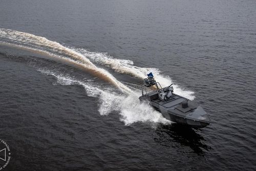 Xuồng không người lái Sea Baby AI, tầm hoạt động 1.500km 'thay đổi tác chiến Biển Đen'