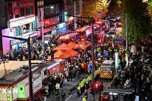 Hàn Quốc tổ chức lễ tưởng niệm lớn dành cho các nạn nhân thảm họa Itaewon