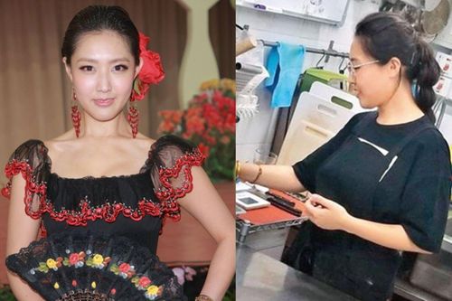 Nữ diễn viên nổi tiếng bị bắt gặp đi làm phục vụ tiệm mì kiêm rửa bát