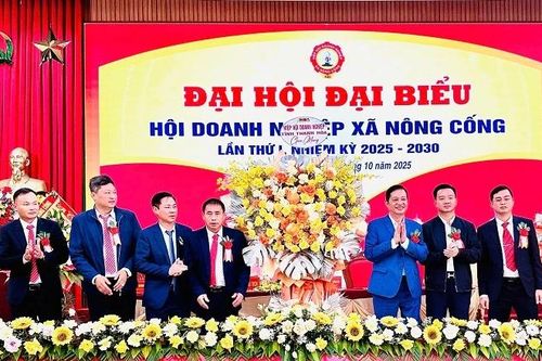 Phát huy sức mạnh đoàn kết của cộng đồng doanh nghiệp xã Nông Cống
