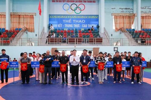 Giải vật tự do trong chương trình Đại hội TDTT tỉnh Thanh Hóa thành công tốt đẹp