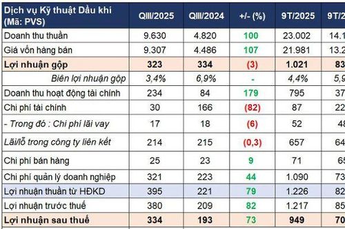 Một công ty dầu khí nắm giữ lượng 'tiền tươi' gần 17.000 tỷ đồng