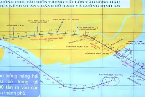 TP. Cần Thơ đề xuất dừng nạo vét luồng Định An vì không hiệu quả