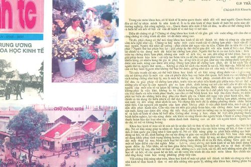 Khoa học kinh tế làm gì cho cuộc sống?