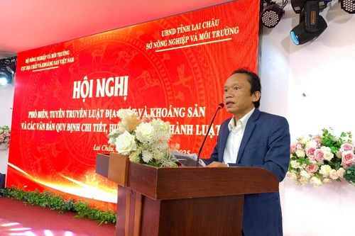 Hội nghị phổ biến, tuyên truyền Luật Địa chất và khoáng sản; các văn bản quy định chi tiết, hướng dẫn thi hành luật