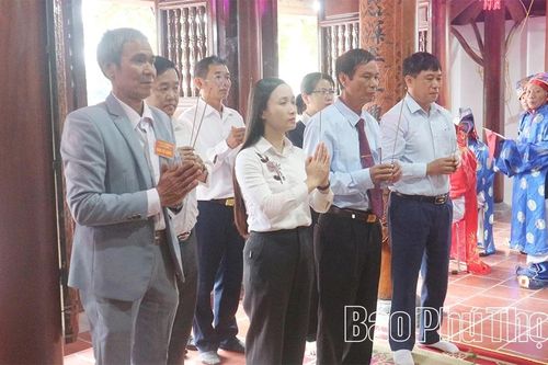 Lễ hội truyền thống đền Vân Luông