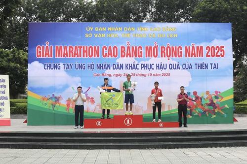 Giải Marathon Cao Bằng mở rộng năm 2025 và chạy đồng hành ủng hộ nhân dân khắc phục hậu quả cơn bão số 10 và 11