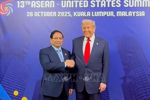 Công bố tuyên bố chung Việt Nam - Hoa Kỳ về khuôn khổ Hiệp định Thương mại đối ứng công bằng và cân bằng