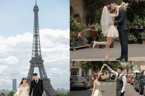 Thủ môn U23 Việt Nam khoe ảnh cưới với bạn gái giữa trời Âu