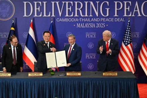 Campuchia-Thái Lan ký thỏa thuận ngừng bắn mở rộng, Tổng thống Donald Trump chứng kiến