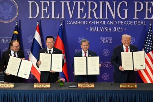 Thái Lan và Campuchia ký tuyên bố chung về thỏa thuận hòa bình