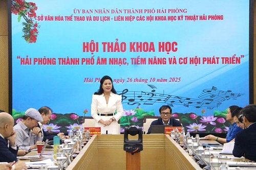 Hải Phòng bàn hướng xây dựng 'Thành phố Âm nhạc' trong mạng lưới sáng tạo UNESCO
