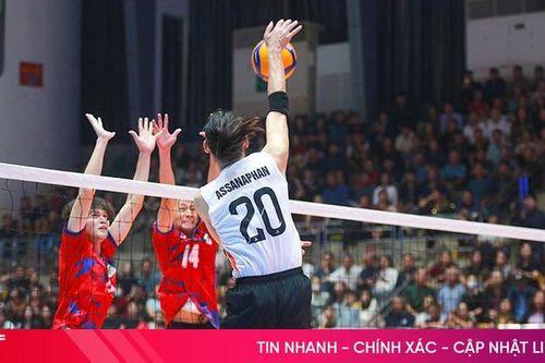 Bóng chuyền Hà Tĩnh thất bại trước TP Hồ Chí Minh