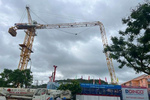 Sập cẩu tháp ở Đà Nẵng làm 1 người tử vong