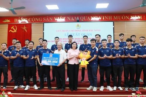 Bắc Ninh: 2 đội bóng dự vòng chung kết Giải bóng đá công nhân, viên chức Việt Nam