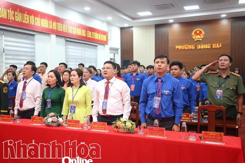 Đại hội đại biểu Đoàn phường Đông Hải lần thứ I