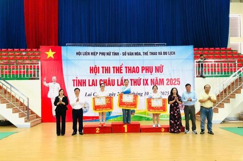 Hội thi Thể thao phụ nữ tỉnh Lai Châu lần thứ IX năm 2025