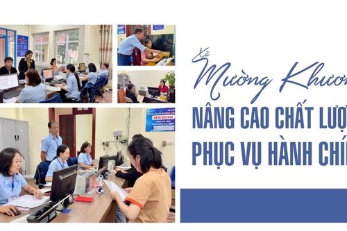 Xã Mường Khương nâng cao chất lượng phục vụ hành chính