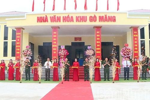 Khánh thành Nhà văn hóa khu Gò Măng