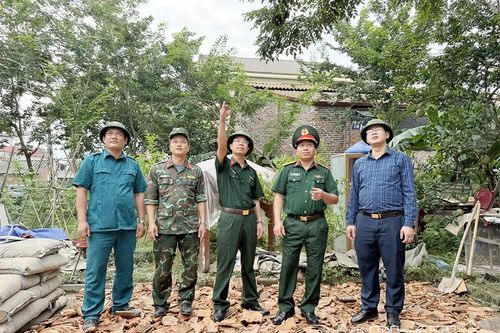 Ban Chỉ huy Phòng thủ khu vực 4 - Vĩnh Yên hỗ trợ xây nhà tình nghĩa