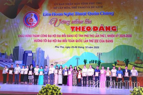 Liên hoan Nghệ thuật quần chúng tỉnh thành công tốt đẹp