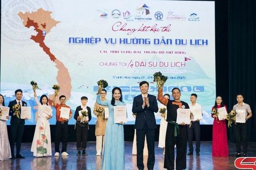 Sơn La đạt Giải nhất Hội thi nghiệp vụ hướng dẫn viên du lịch các tỉnh Bắc Trung Bộ mở rộng năm 2025