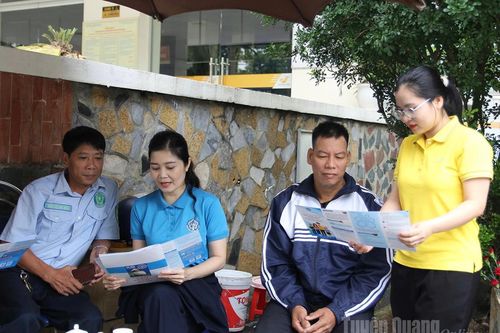 Trên 1.100 lượt người được tuyên truyền chính sách BHXH, BHYT
