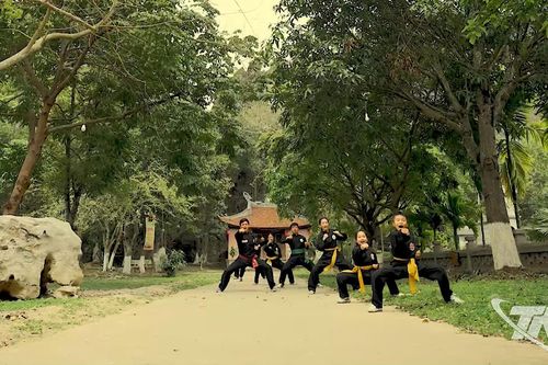 Giữ hồn võ Việt nơi cửa thiền