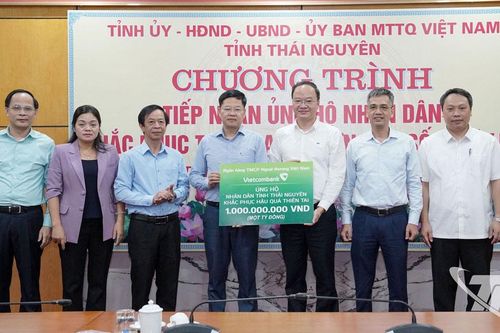 Tiếp nhận trên 2,3 tỷ đồng ủng hộ khắc phục hậu quả thiên tai