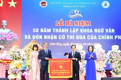 Khoa Ngữ văn - Trường Đại học Sư phạm Hà Nội 2: Kỷ niệm 50 năm thành lập và đón nhận Cờ thi đua của Chính phủ