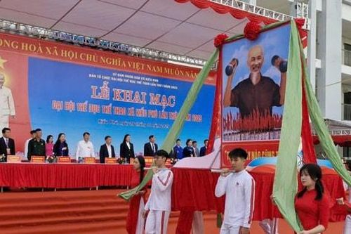 Gần 1.300 đại biểu dự Đại hội thể dục - thể thao xã Kiều Phú lần thứ I