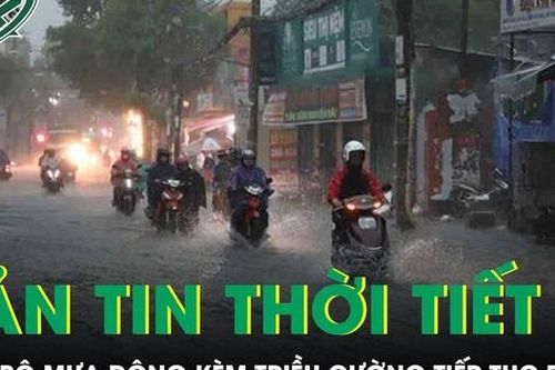 Diễn biến mưa dông kèm triều cường tại Nam Bộ