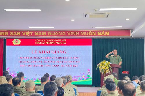 Nâng cao nghiệp vụ cho lực lượng tham gia bảo vệ an ninh trật tự ở cơ sở