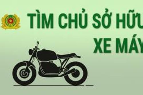 Cơ quan điều tra tìm chủ sở hữu 2 xe máy