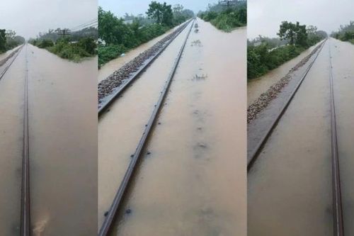 Ngừng chạy đôi tàu 'Kết nối di sản miền trung' do mưa lũ