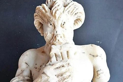 Tượng thần Pan ngàn năm hé lộ bí ẩn nghi lễ Hy Lạp