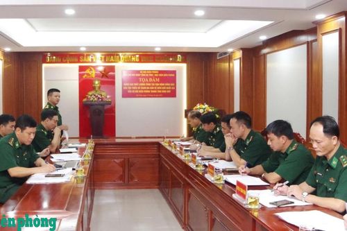 Tọa đàm khảo sát Đề tài khoa học cấp Bộ Quốc phòng tại BĐBP tỉnh Hà Tĩnh