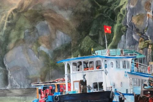 Nguyễn Đức Quang 'trở về' với chính mình qua hội họa