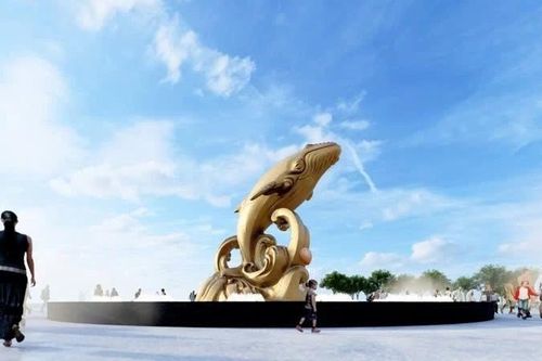 Sắp có biểu tượng Cá Ông cao 8m bằng đồng đỏ ở Vũng Tàu