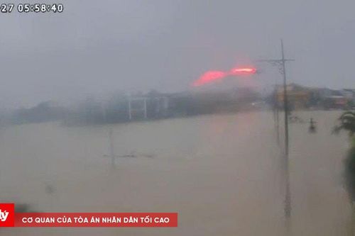 Dự báo lũ trên các sông ở Huế vượt báo động 3, gây ngập lụt diện rộng
