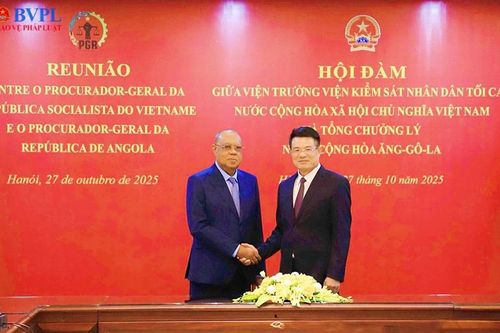 Tăng cường hợp tác giữa VKSND tối cao Việt Nam và cơ quan Tổng Chưởng lý Cộng hòa Ăng-gô-la