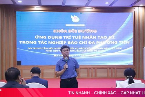 Bồi dưỡng ứng dụng trí tuệ nhân tạo trong tác nghiệp báo chí