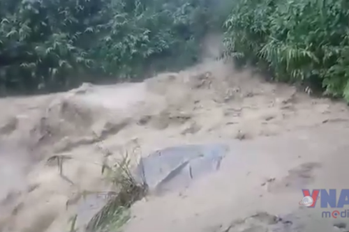 Mưa lớn gây sạt lở tại nhiều khu vực miền núi Đà Nẵng
