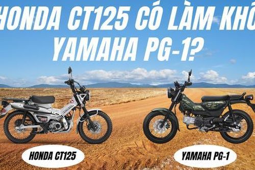 Honda CT125 có làm khó được Yamaha PG-1?