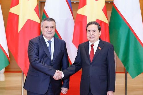 Chủ tịch Quốc hội Trần Thanh Mẫn tiếp Chủ tịch Hạ viện Uzbekistan Nuriddin Ismoilov